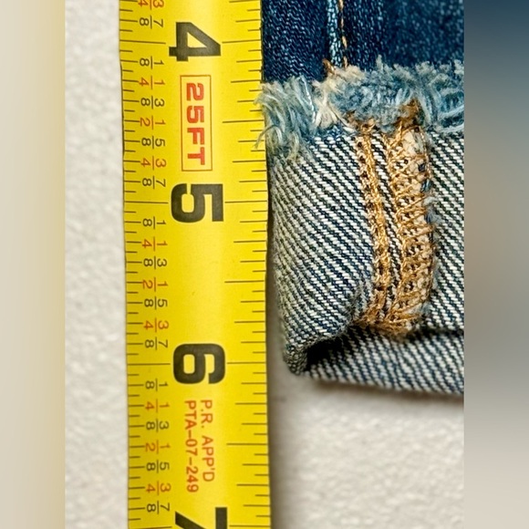 NWT Lucky Brand Women’s Laguna Denim Medium Wash Mid Rise Cotton Short Size 28/6 - Picture 14 of 14